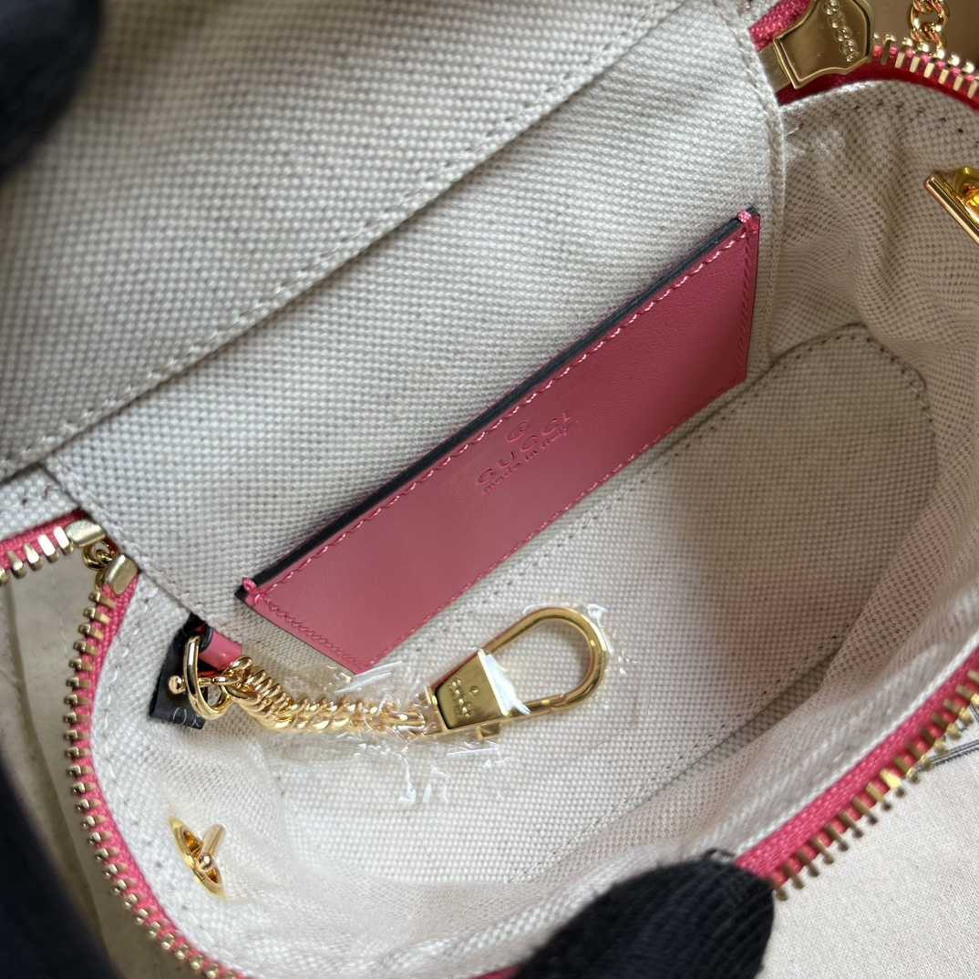 Gucci GG Matelassé Top Handle Mini Bag(16-10.5-5cm) - EUR FASHION