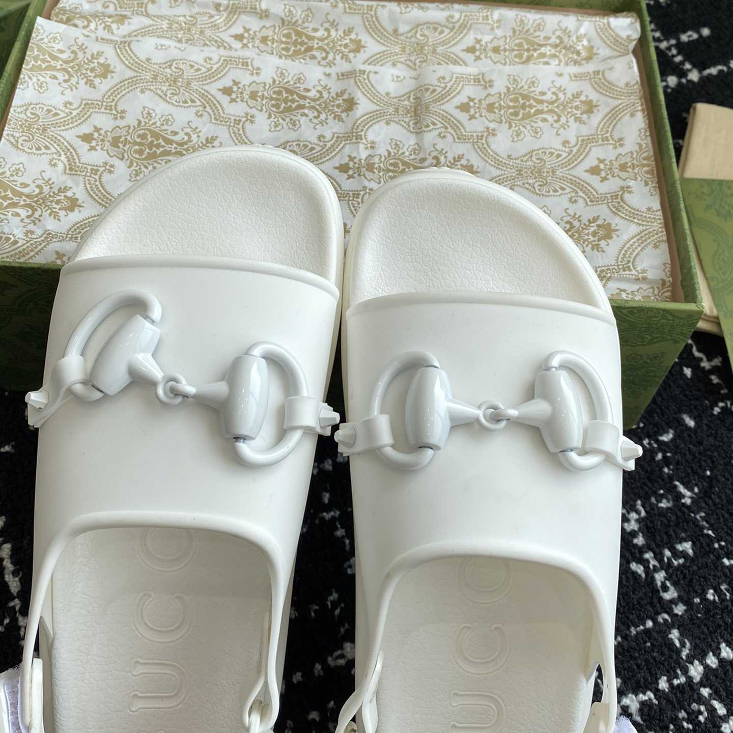 Gucci Horsebit Flatform Sandal - EUR FASHION