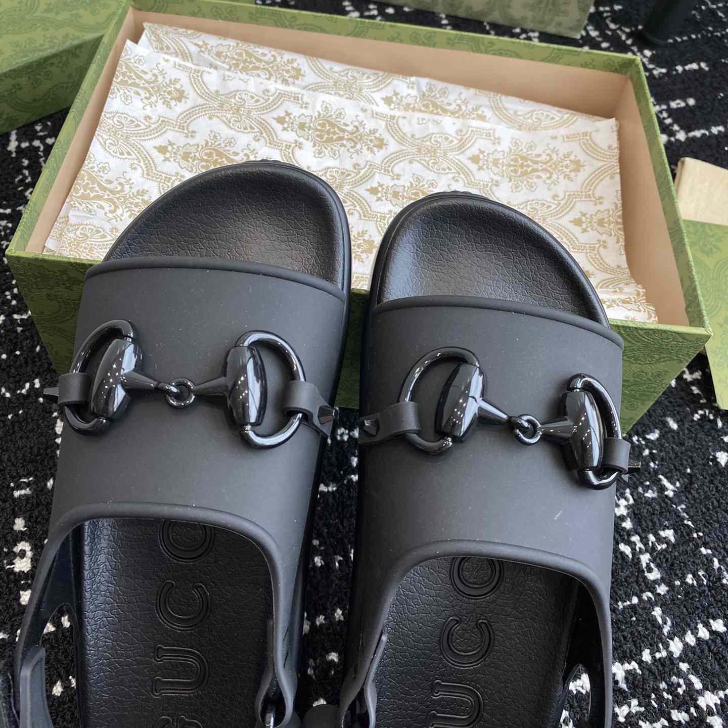 Gucci Horsebit Flatform Sandal - EUR FASHION