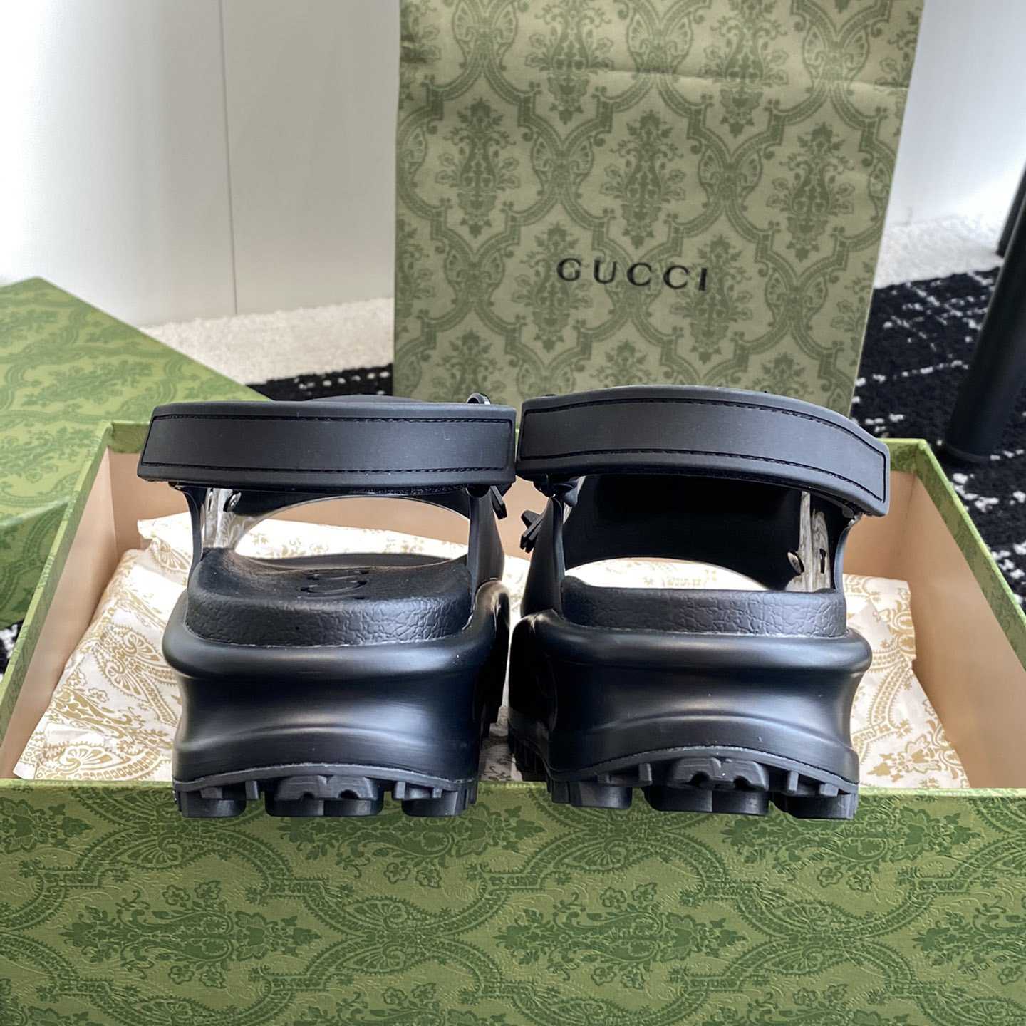 Gucci Horsebit Flatform Sandal - EUR FASHION