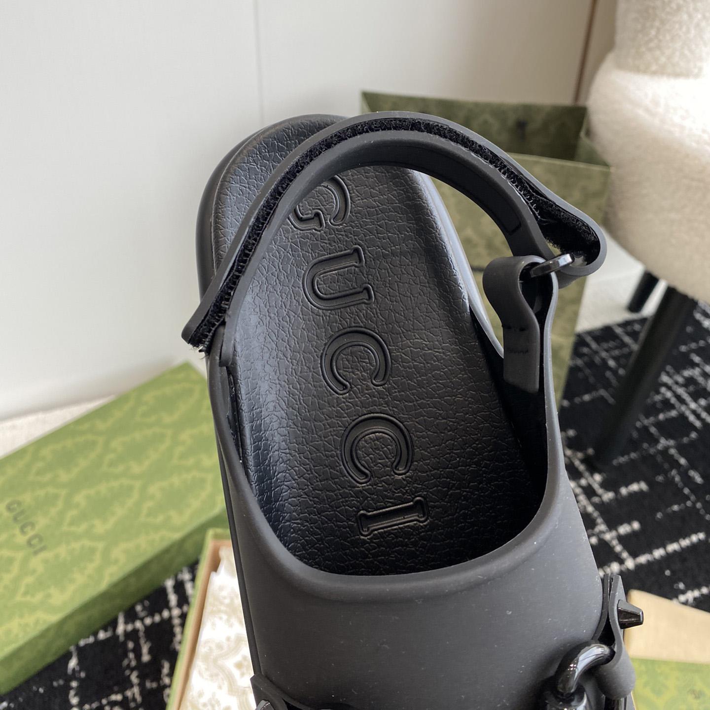 Gucci Horsebit Flatform Sandal - EUR FASHION