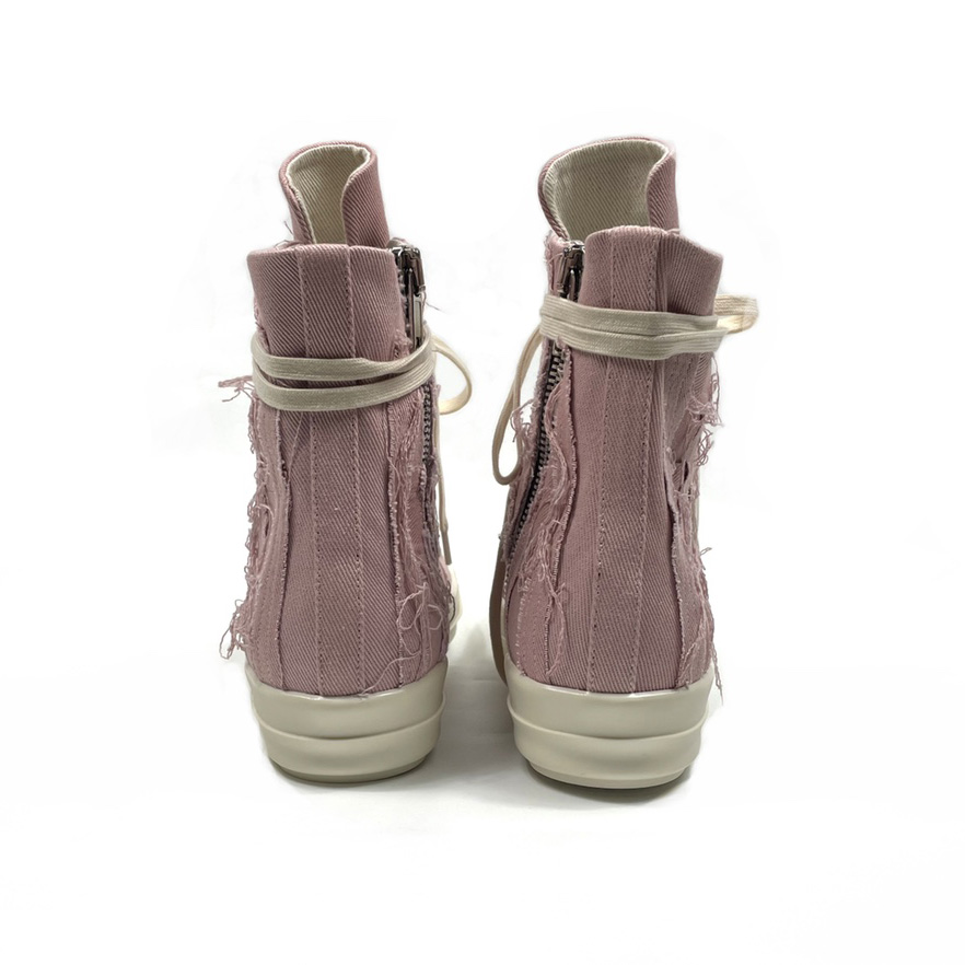 Rick Owens Drkshdw Pink Slash Sneakers - EUR FASHION