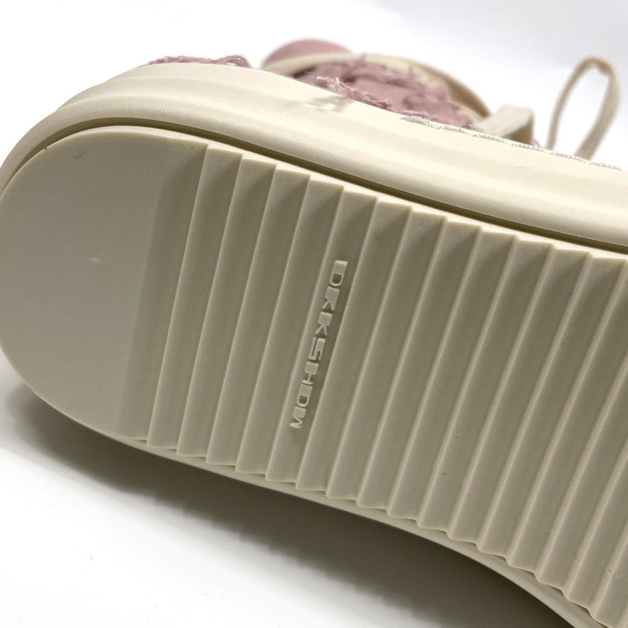 Rick Owens Drkshdw Pink Slash Sneakers - EUR FASHION