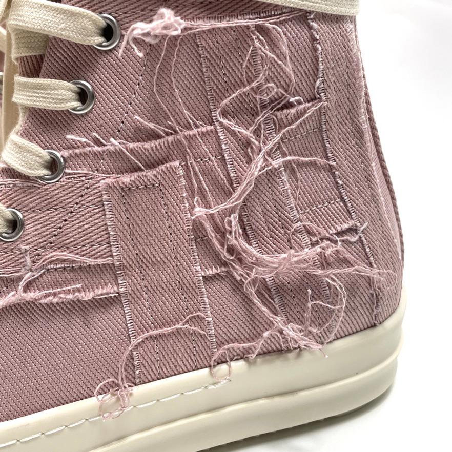 Rick Owens Drkshdw Pink Slash Sneakers - EUR FASHION