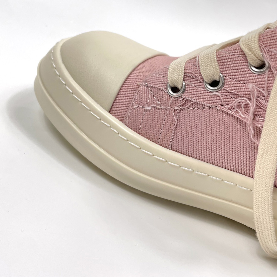 Rick Owens Drkshdw Pink Slash Sneakers - EUR FASHION