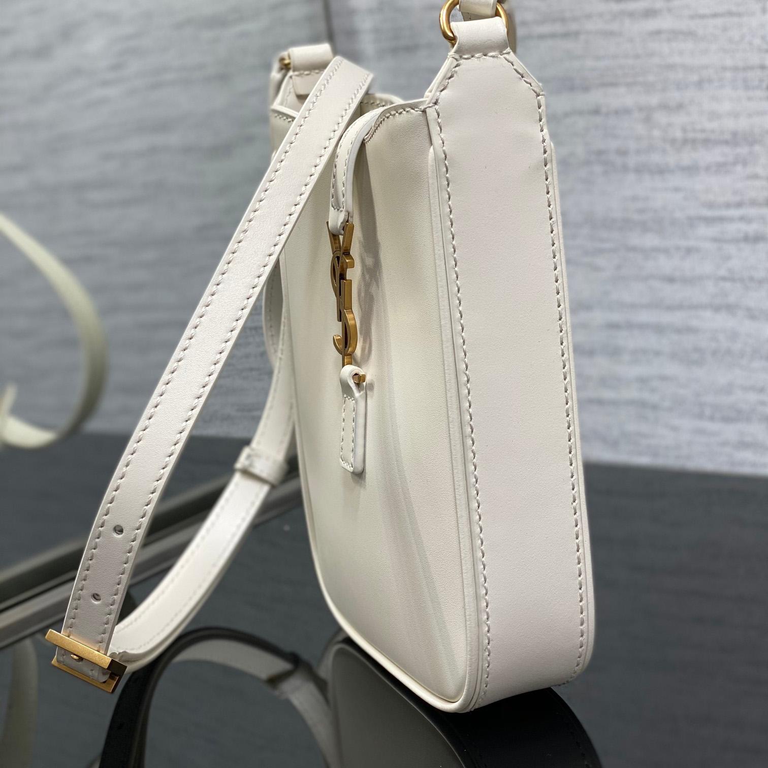Saint Laurent Le 5 À 7 Mini Vertical In Shiny Leather - EUR FASHION