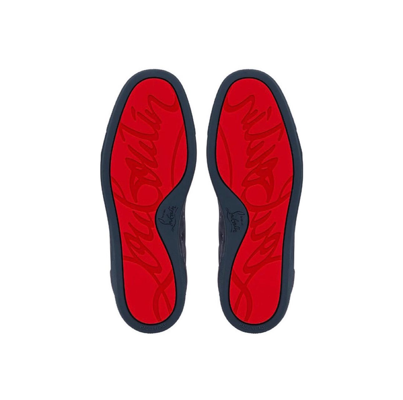 Christian Louboutin Fun Louis Junior Sneakers In Black - EUR FASHION