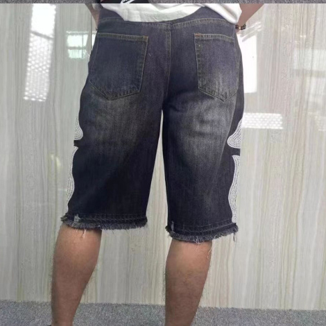 Kapital Skeleton Denim Shorts - EUR FASHION
