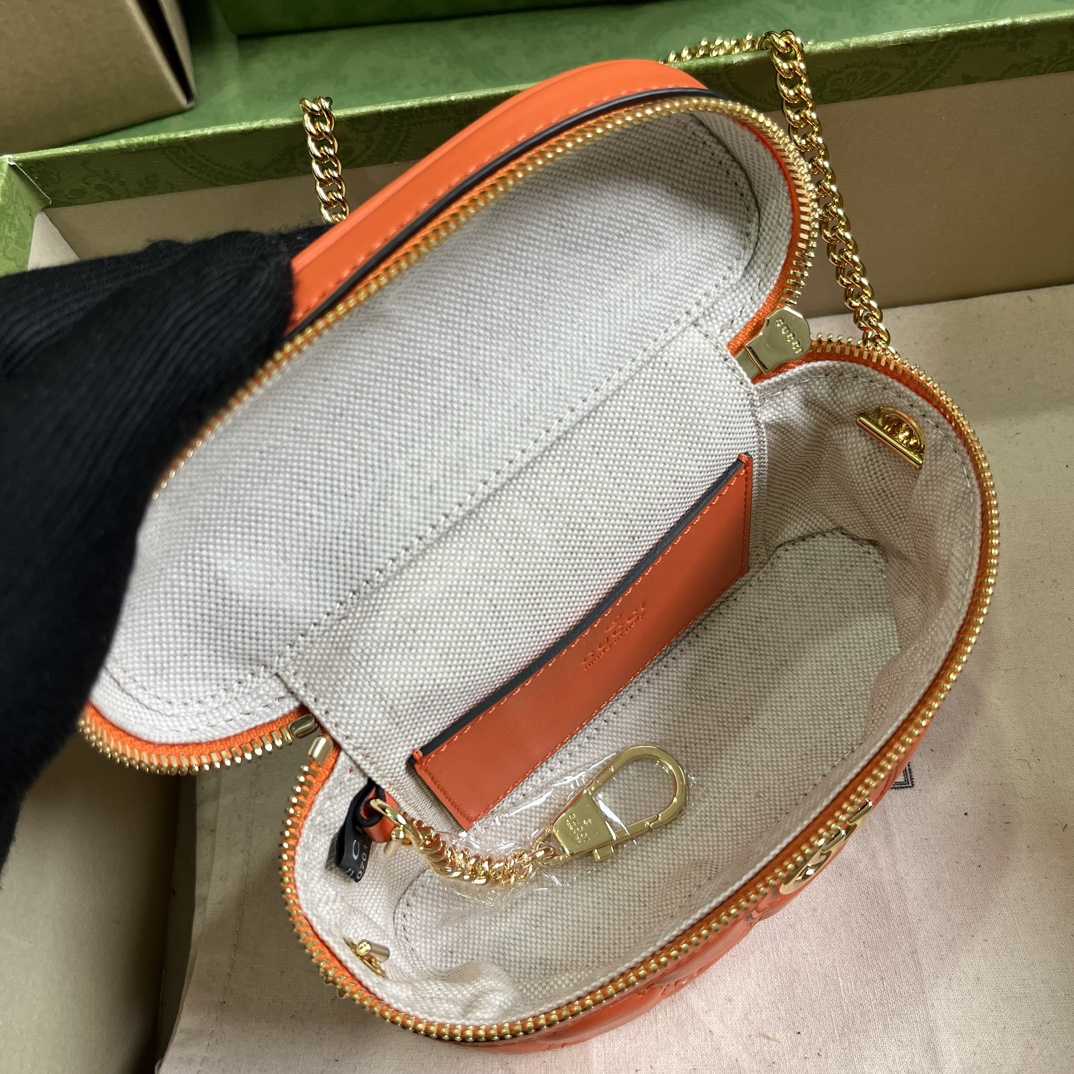 Gucci GG Matelassé Top Handle Mini Bag(16-10.5-5cm) - EUR FASHION