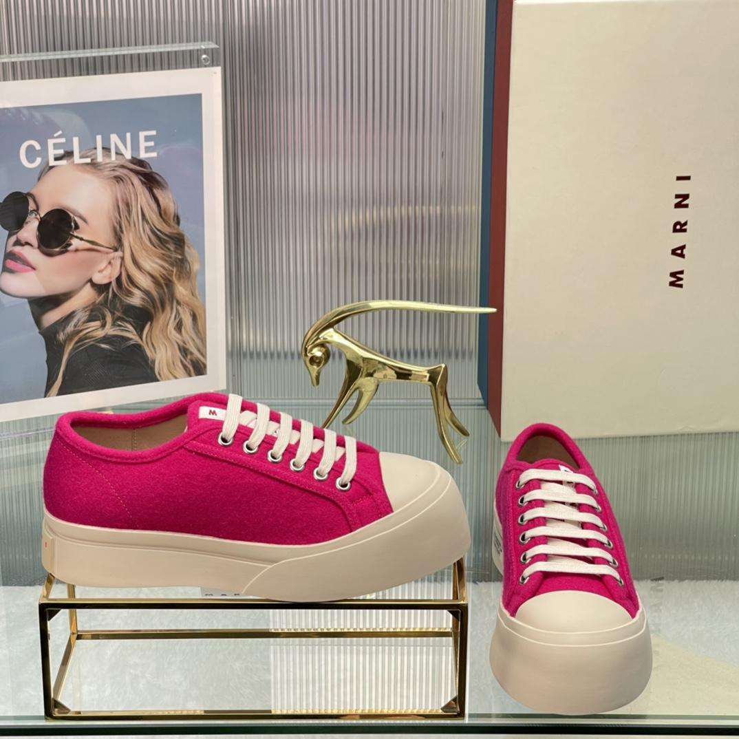 Marni Lace-up Sneaker - EUR FASHION