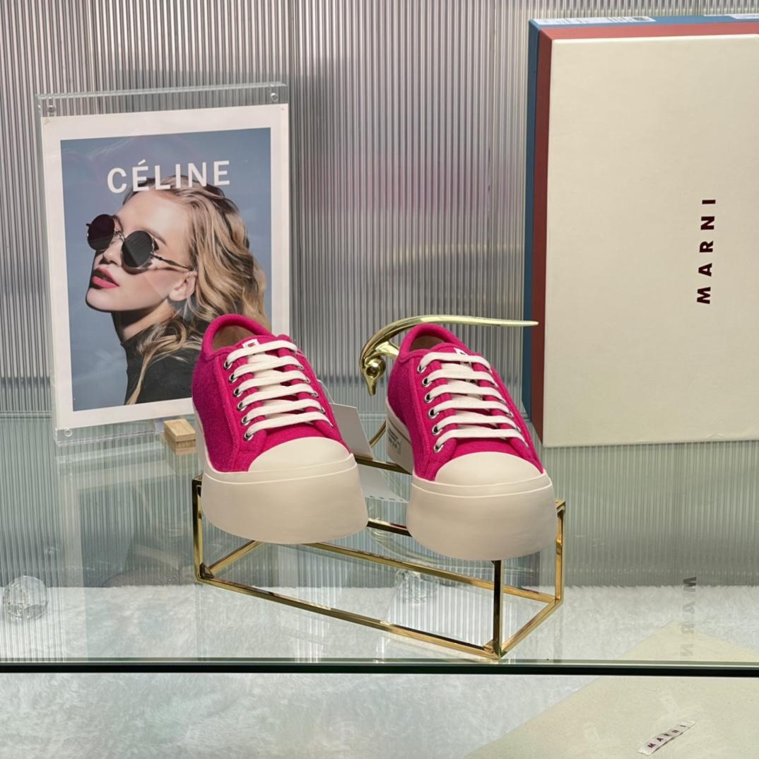 Marni Lace-up Sneaker - EUR FASHION