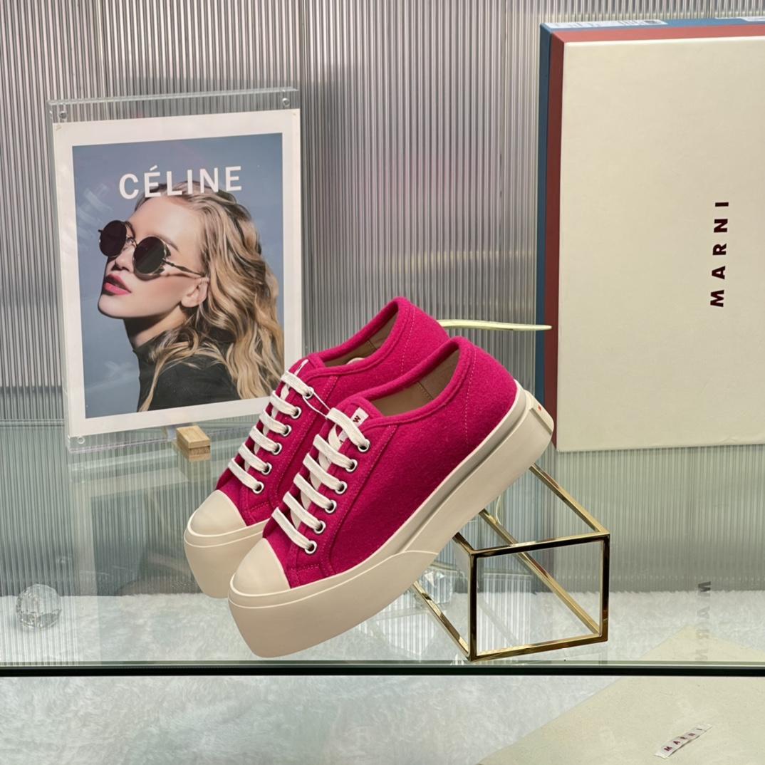 Marni Lace-up Sneaker - EUR FASHION
