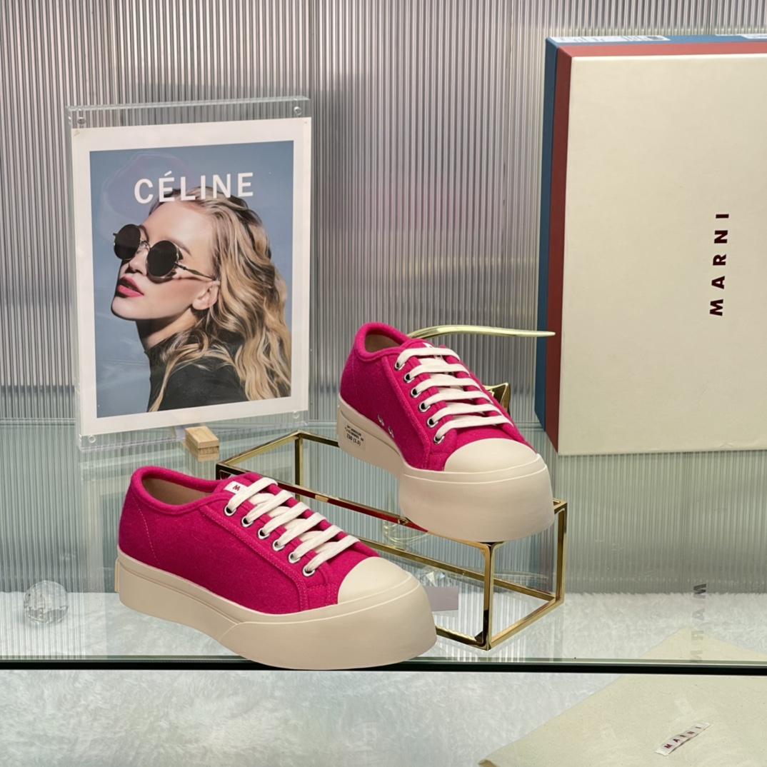 Marni Lace-up Sneaker - EUR FASHION