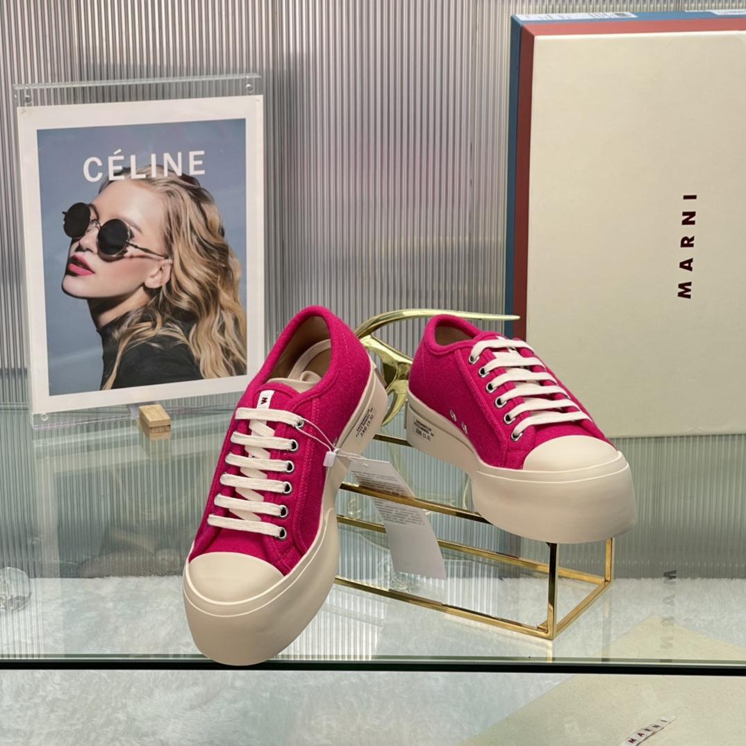 Marni Lace-up Sneaker - EUR FASHION