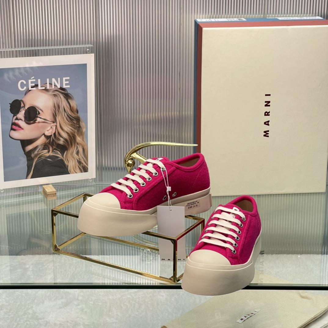 Marni Lace-up Sneaker - EUR FASHION