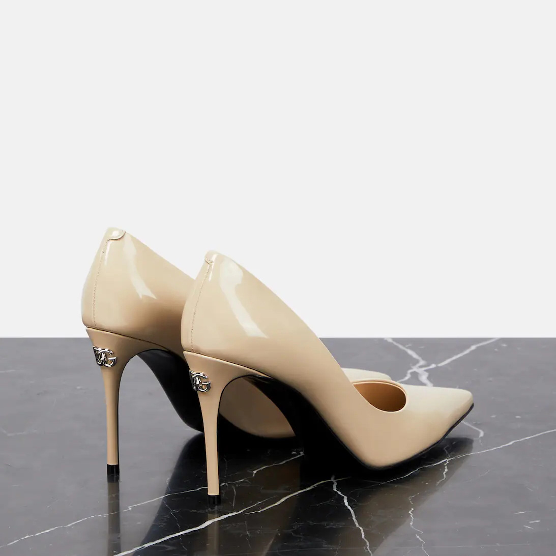 Dolce & Gabbana Cardinale Patent Leather Pumps - EUR FASHION