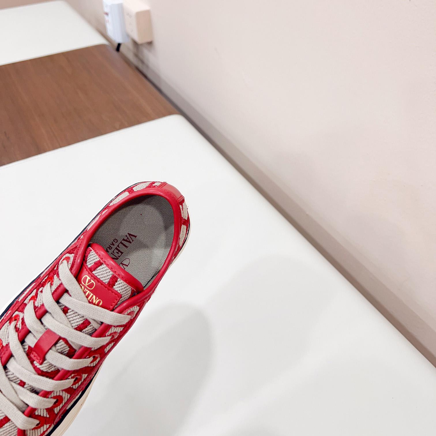 Valenti Toile Iconographe Totaloop Low-top Sneaker - EUR FASHION