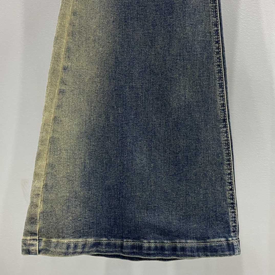 Rick Owens Drkshdw Blue Bolan Bootcut Jeans - EUR FASHION