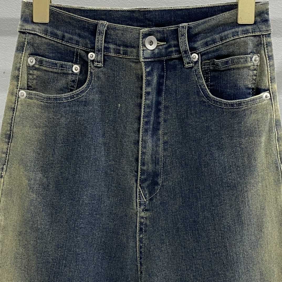 Rick Owens Drkshdw Blue Bolan Bootcut Jeans - EUR FASHION