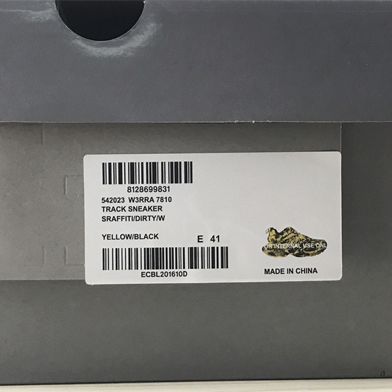Balenciaga Track Graffiti Sneaker In Yellow - EUR FASHION