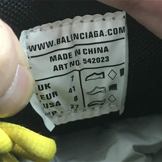 Balenciaga Track Graffiti Sneaker In Yellow - EUR FASHION