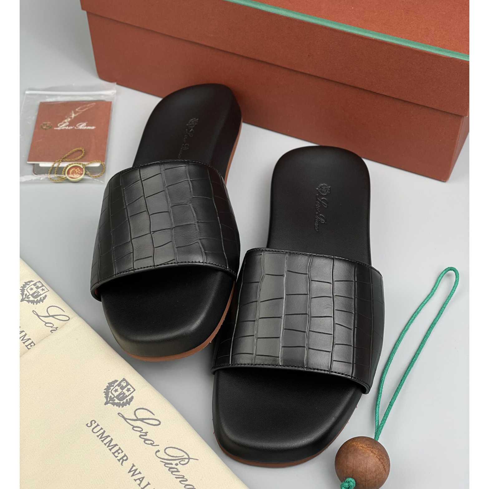 Loro Piana Slide Sandal  - EUR FASHION