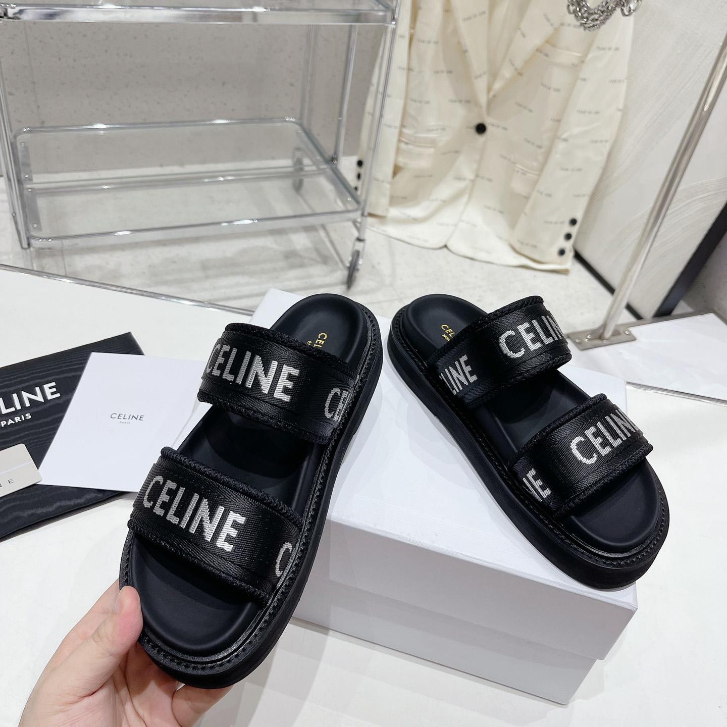 Celine Leo Scratch Sandal In Calfskin - EUR FASHION