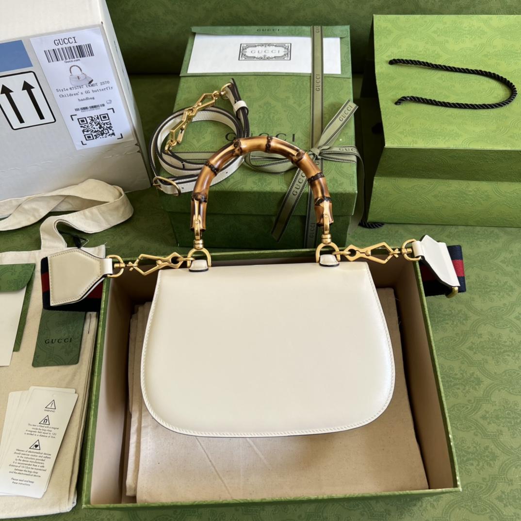 Gucci Bamboo 1947 Small Top Handle Bag (21-15-7cm) - EUR FASHION