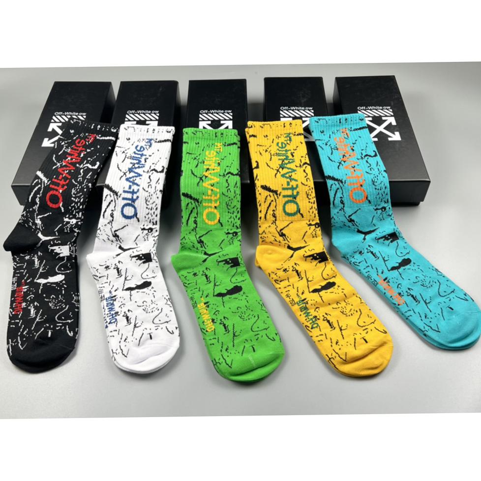 Off White Socks/Box - EUR FASHION