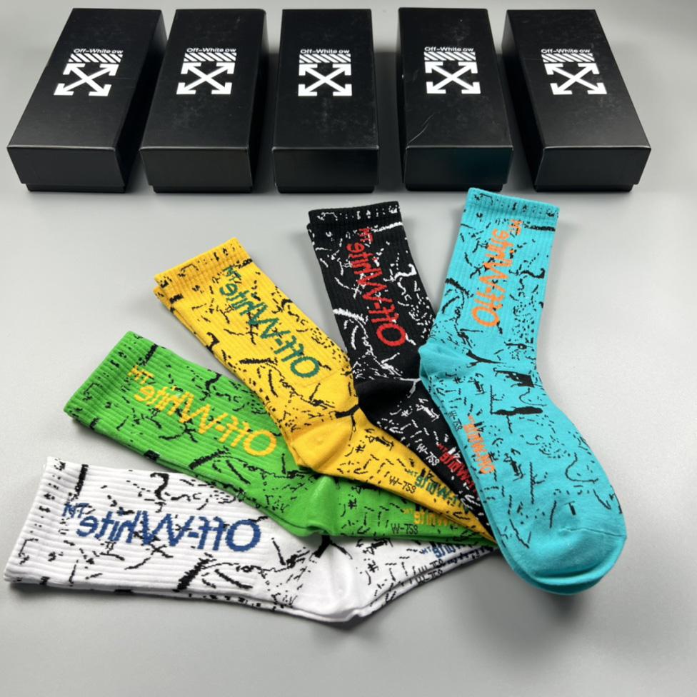 Off White Socks/Box - EUR FASHION