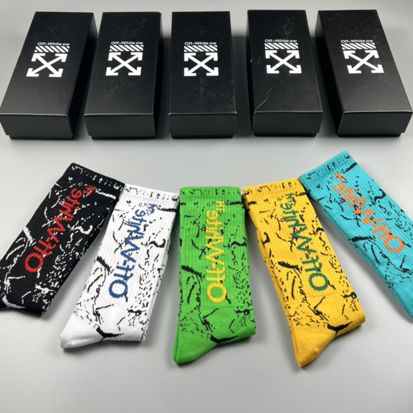 Off White Socks/Box - EUR FASHION