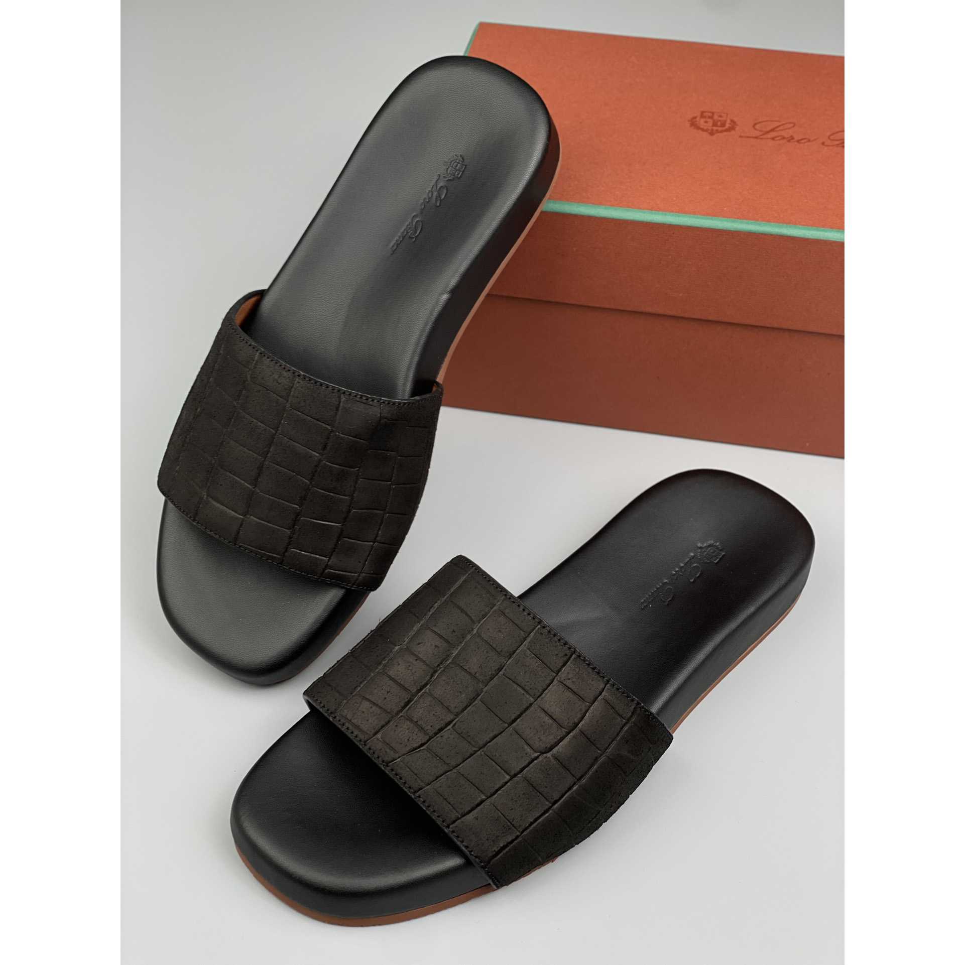 Loro Piana Slide Sandal  - EUR FASHION