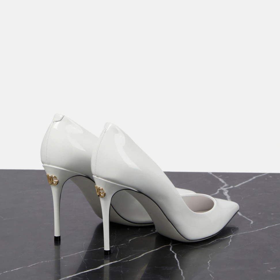 Dolce & Gabbana Cardinale Patent Leather Pumps - EUR FASHION