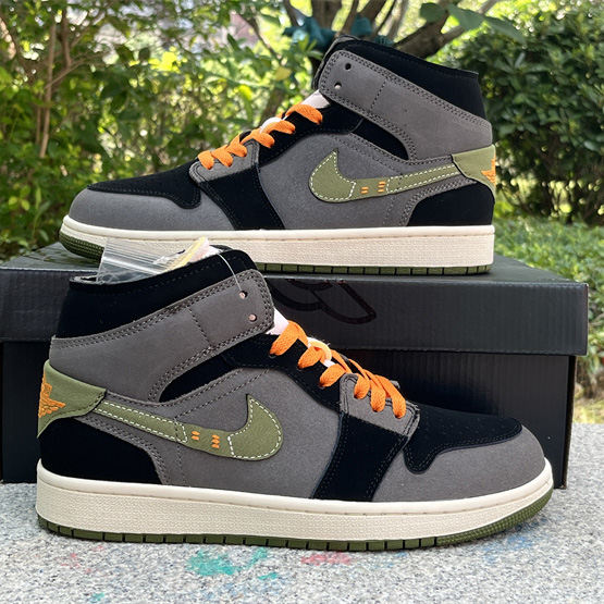 Air Jordan 1 Mid SE Craft Sneaker     FD6817-003 - EUR FASHION