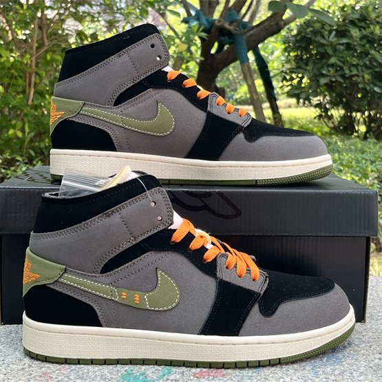 Air Jordan 1 Mid SE Craft Sneaker     FD6817-003 - EUR FASHION