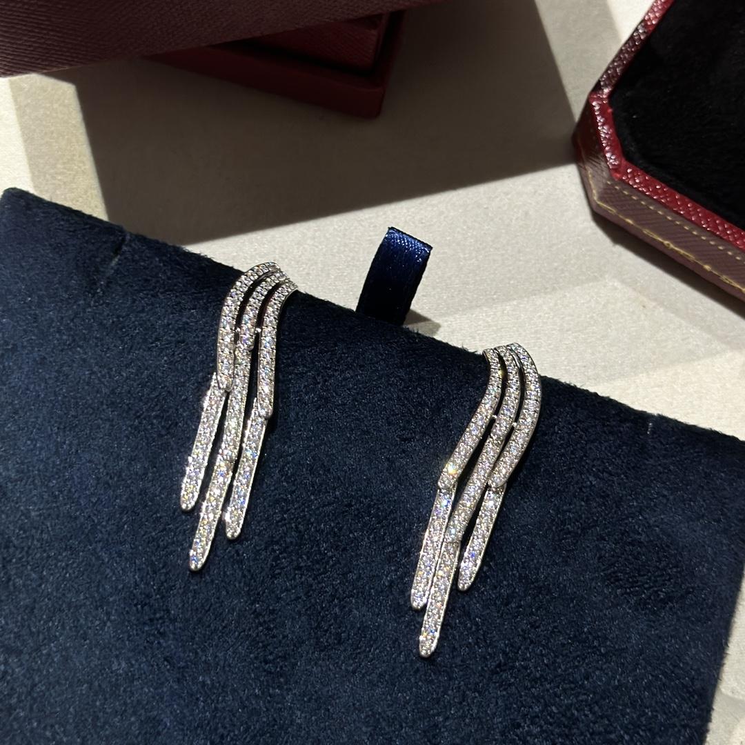 Cartier Diamond Collection Earrings - EUR FASHION