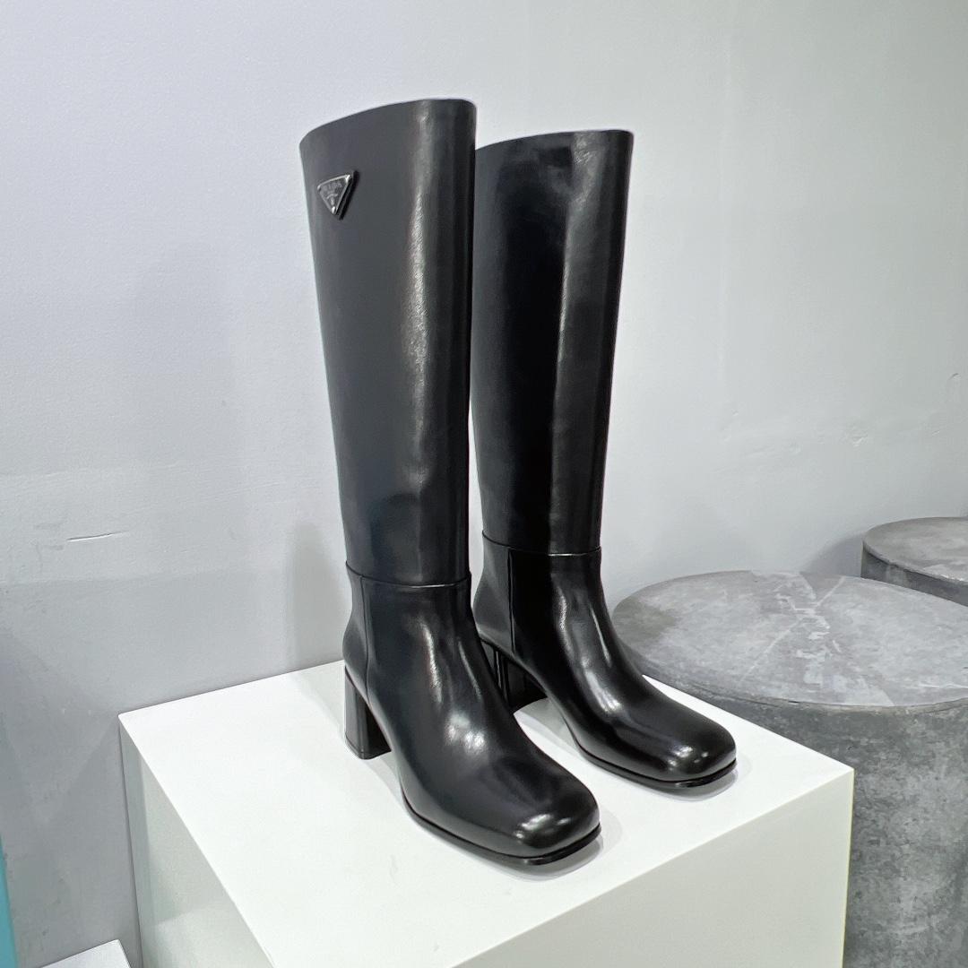 Prada Leather Boots - EUR FASHION