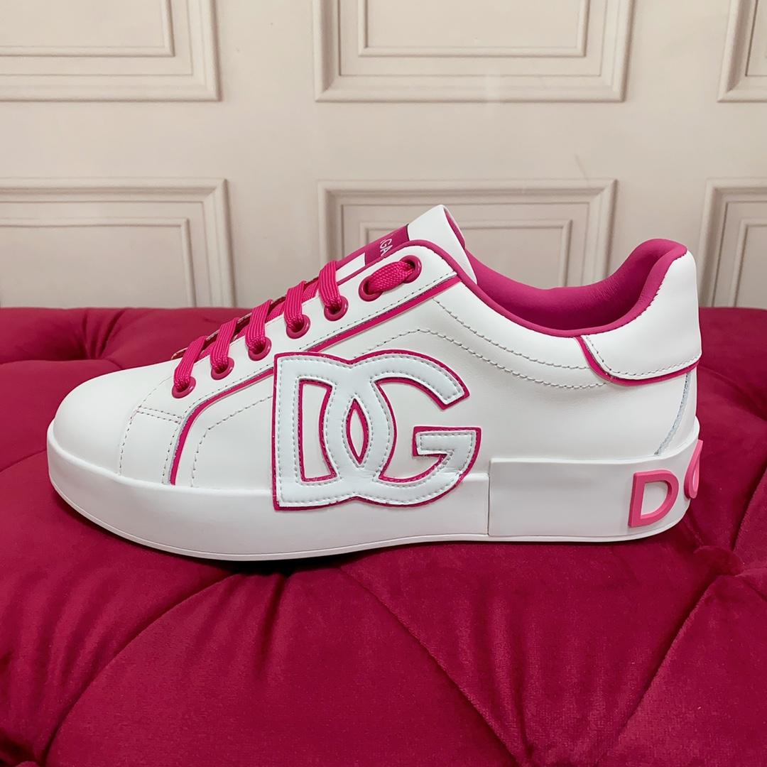 Dolce & Gabbana Calfskin Portofino Sneakers - EUR FASHION