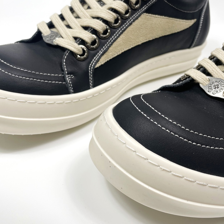 Rick Owens Drkshdw Faded Pink Vintage Sneakers - EUR FASHION