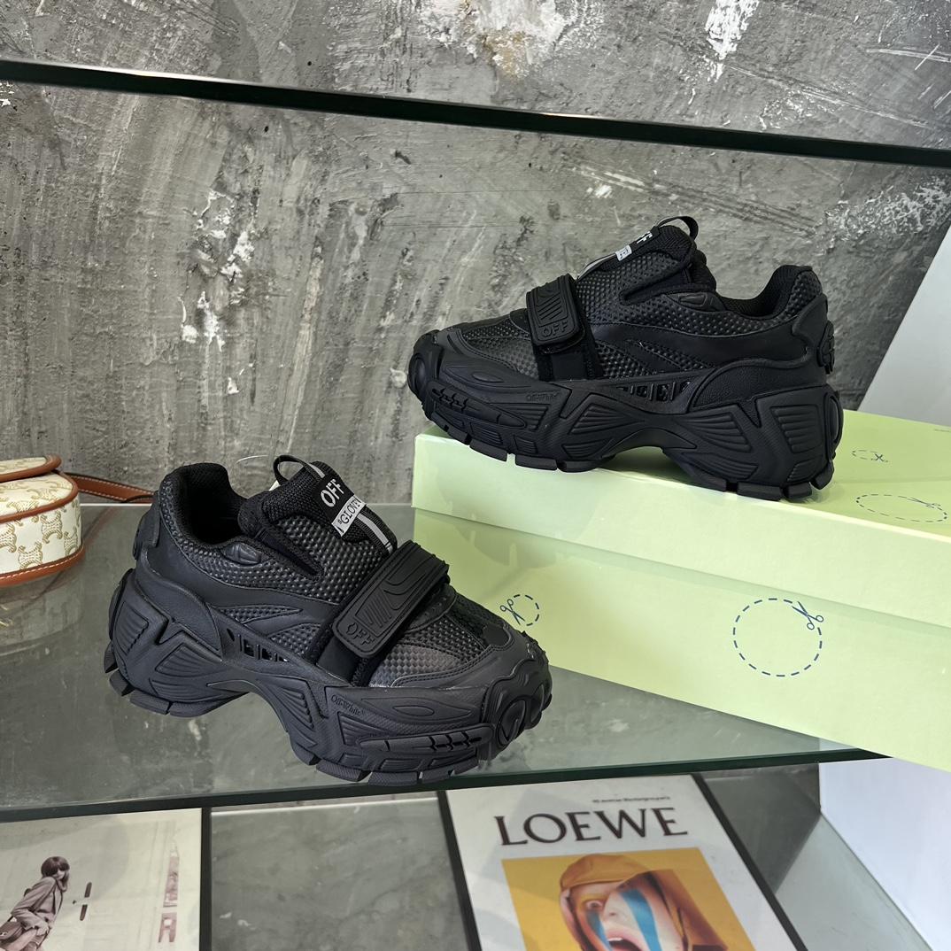 Off White Glove Slip-on Sneakers - EUR FASHION
