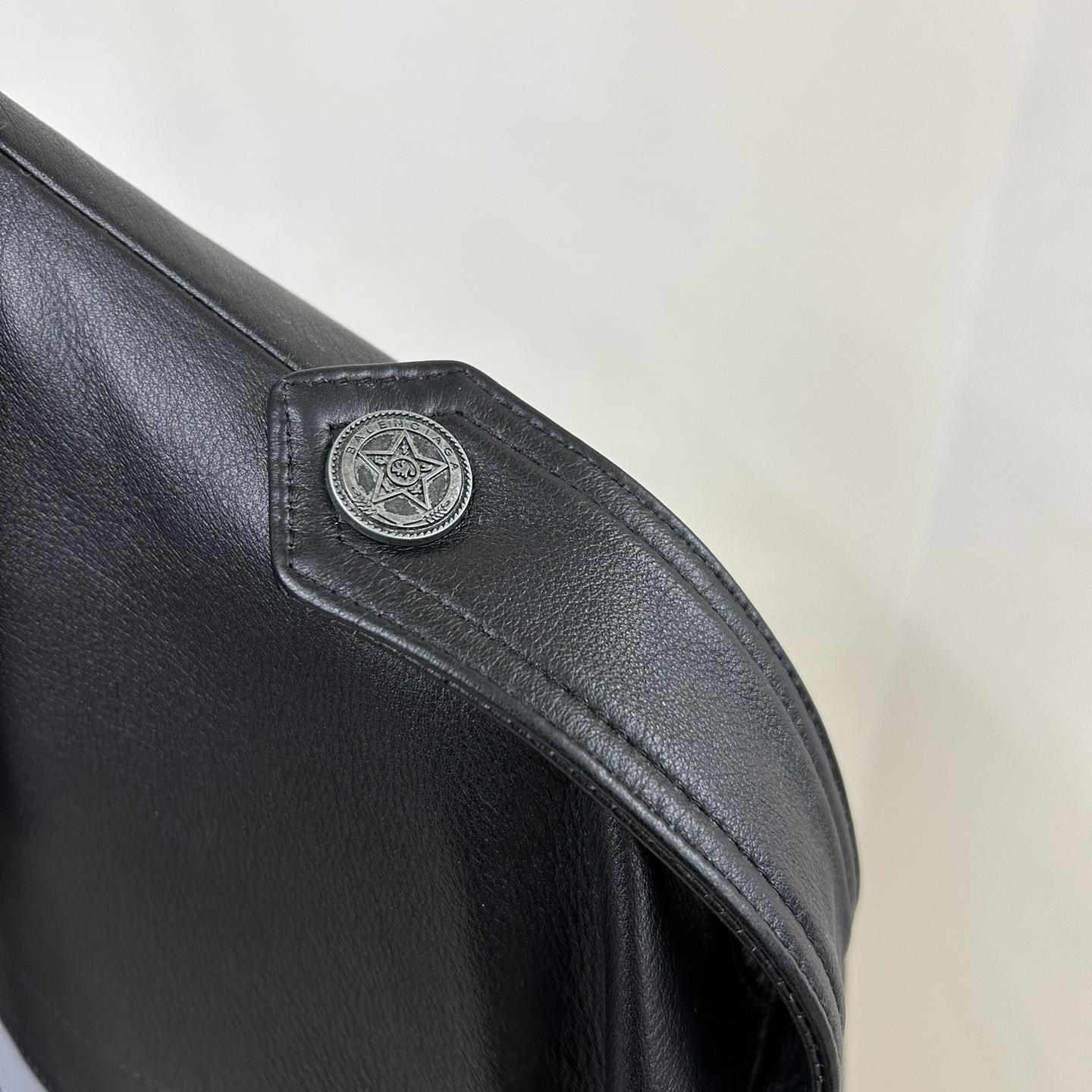 Balenciaga Paris Uniform Jacket In Black - EUR FASHION