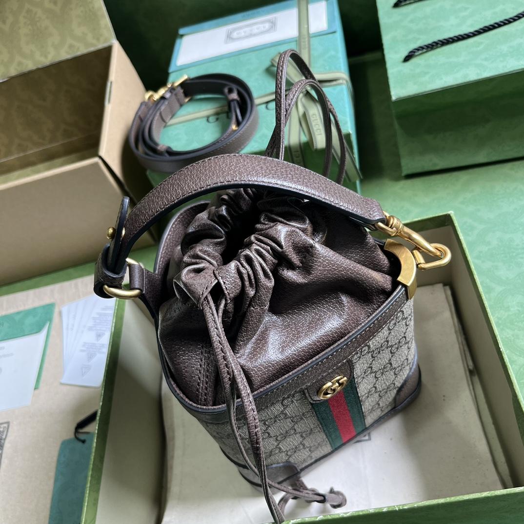 Gucci Ophidia GG Bucket Bag(18-16-5cm) - EUR FASHION