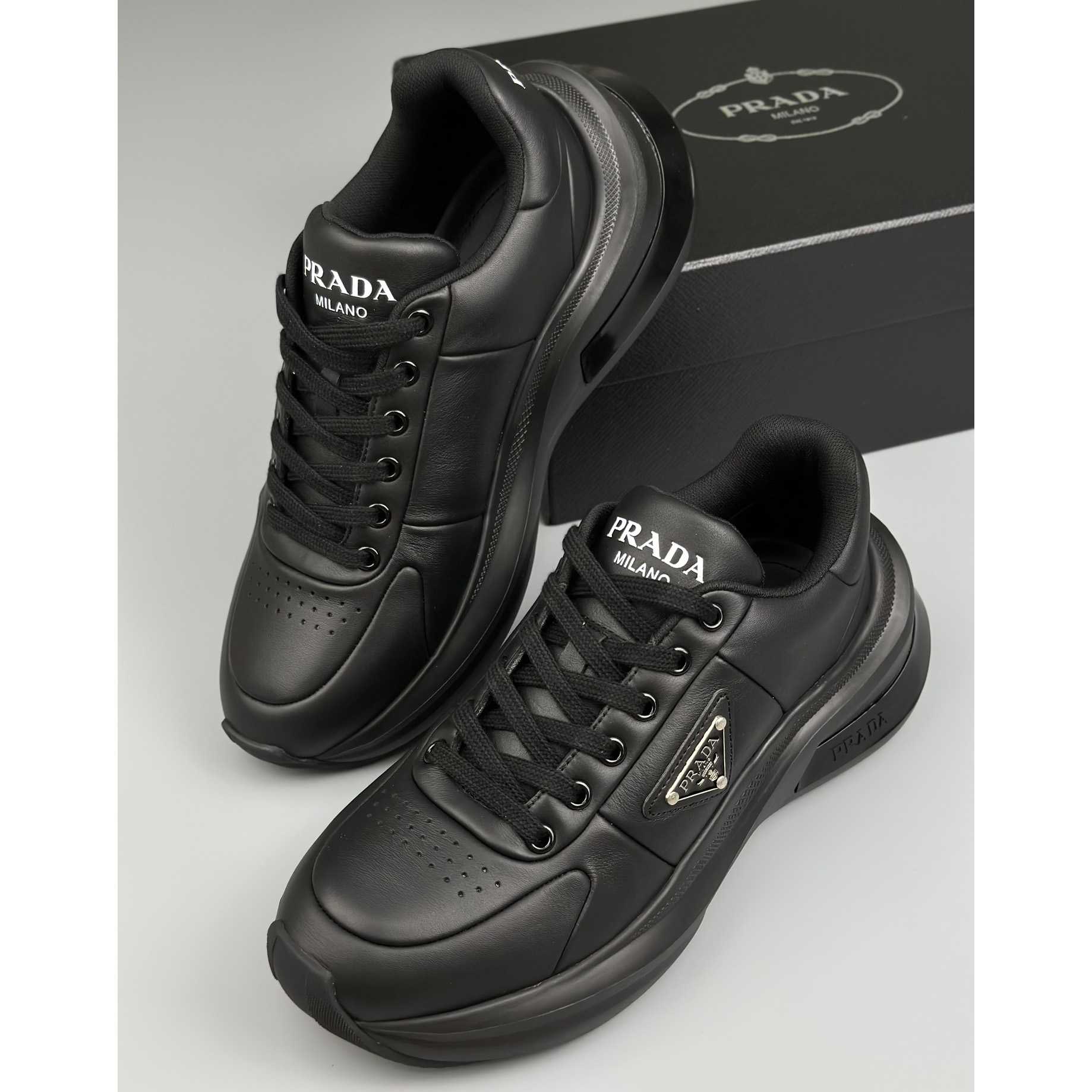 Prada Leather Sneakers(upon uk size) - EUR FASHION