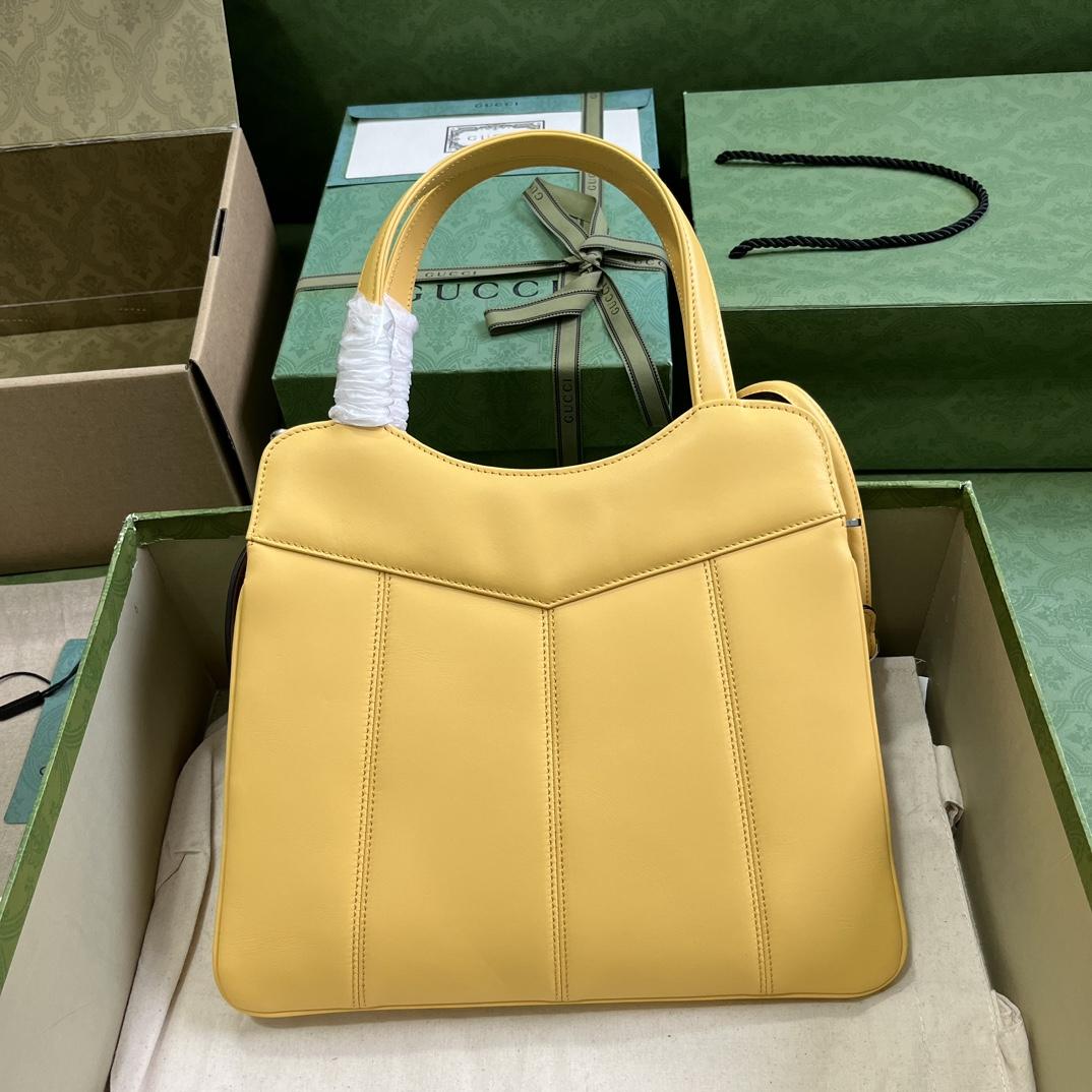 Gucci Petite GG Small Tote Bag (28-21-6.5cm) - EUR FASHION