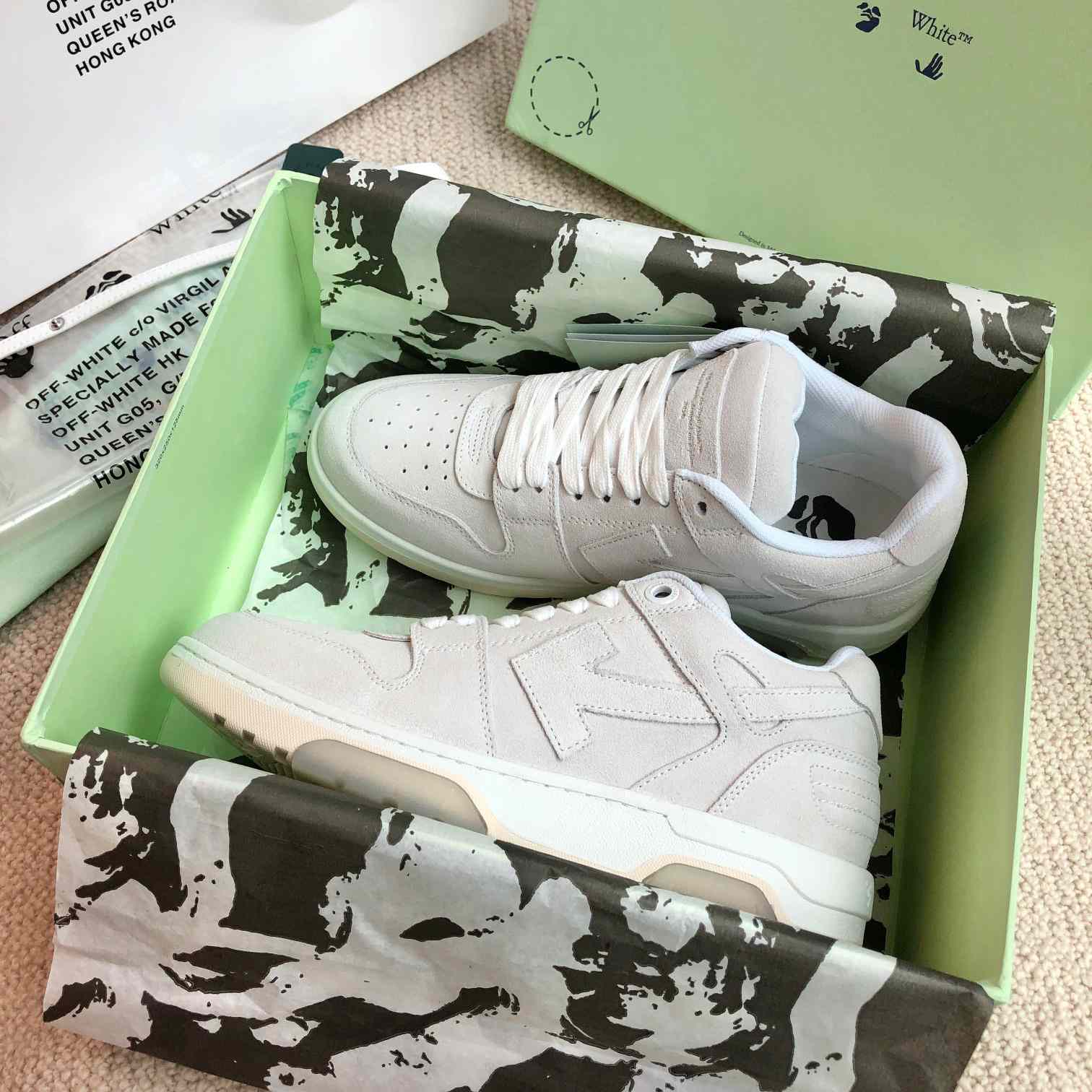 Off White Out Of Office Calf Calf Leather Sneaker - EUR FASHION