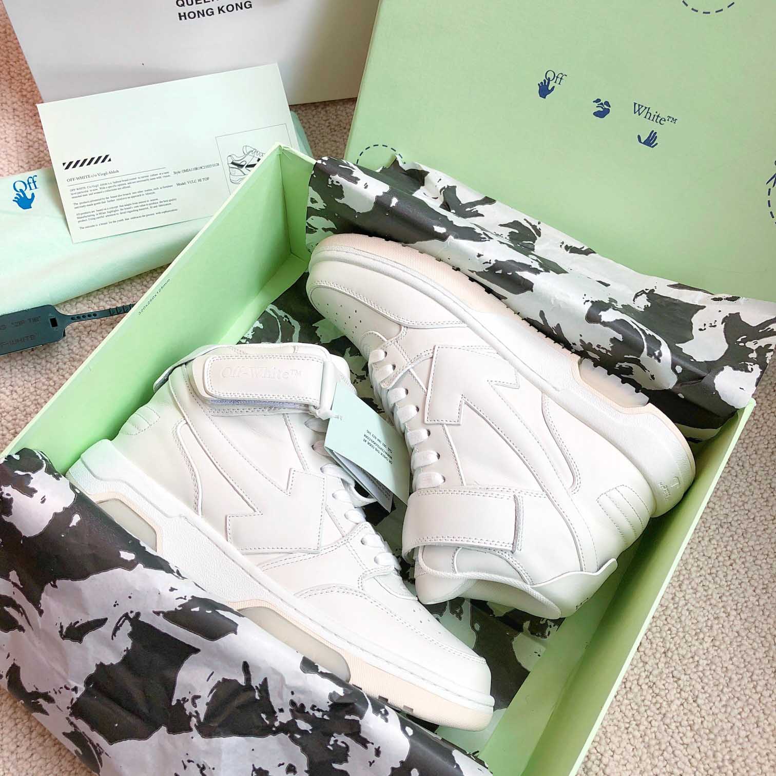Off White Out Of Office Mid Top Sneaker - EUR FASHION
