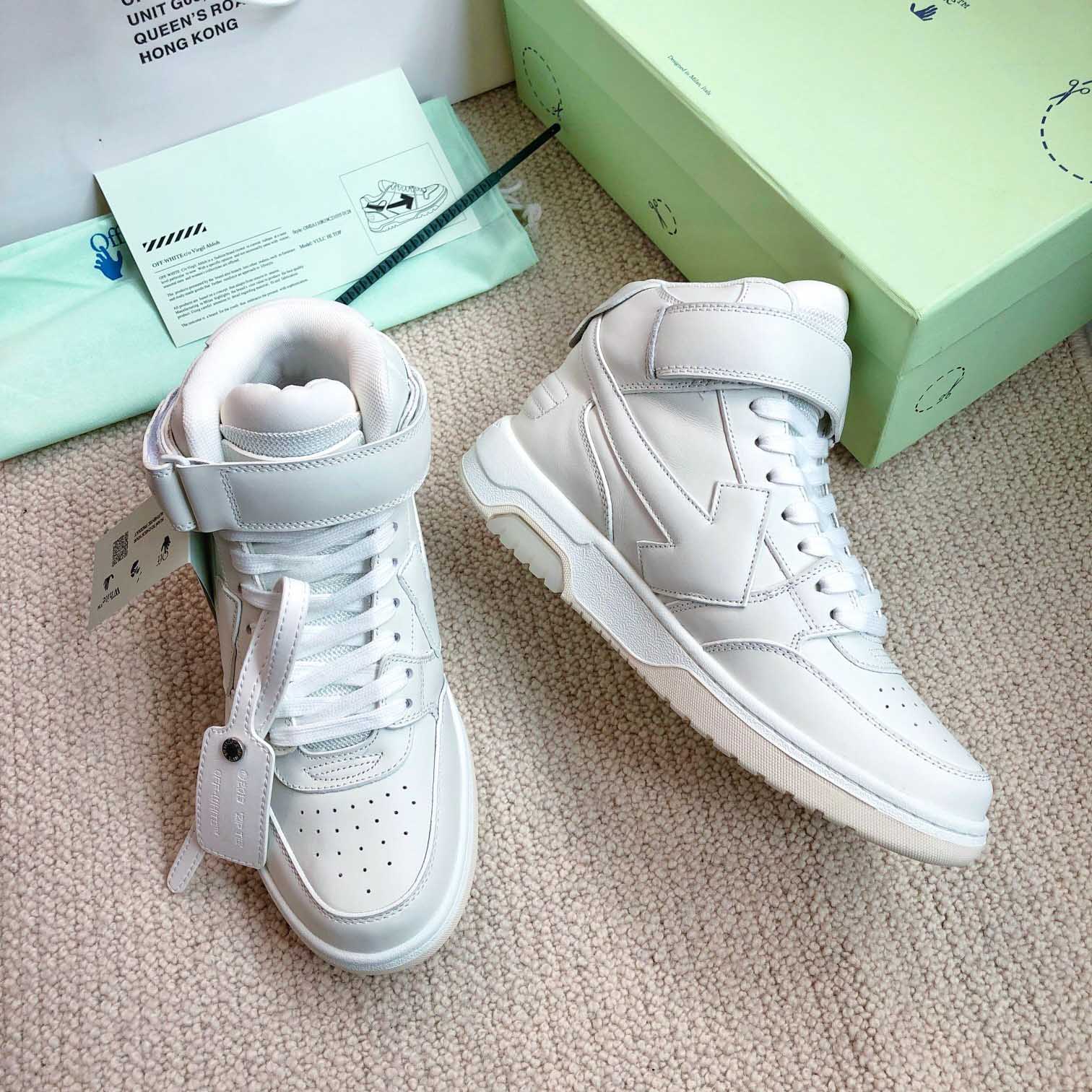 Off White Out Of Office Mid Top Sneaker - EUR FASHION