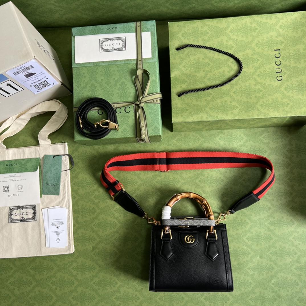 Gucci Diana Mini Tote Bag(20*16*10cm) - EUR FASHION