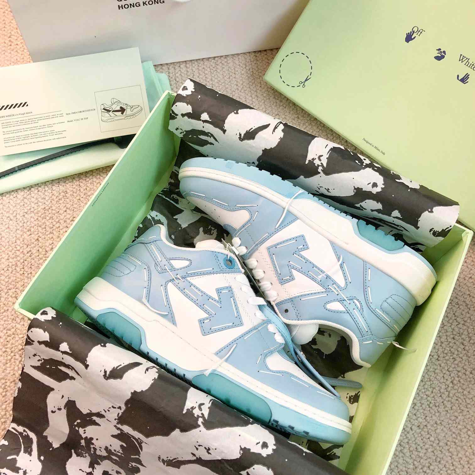 Off White Out Of Office Sneaker - EUR FASHION