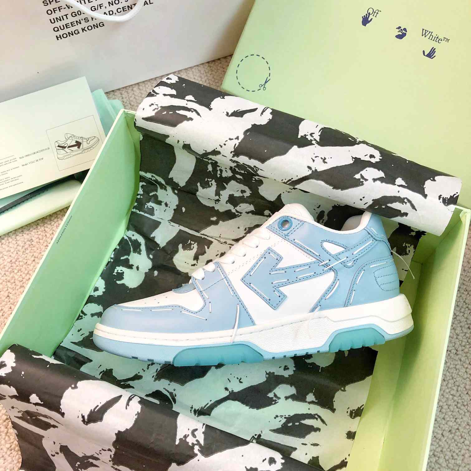 Off White Out Of Office Sneaker - EUR FASHION